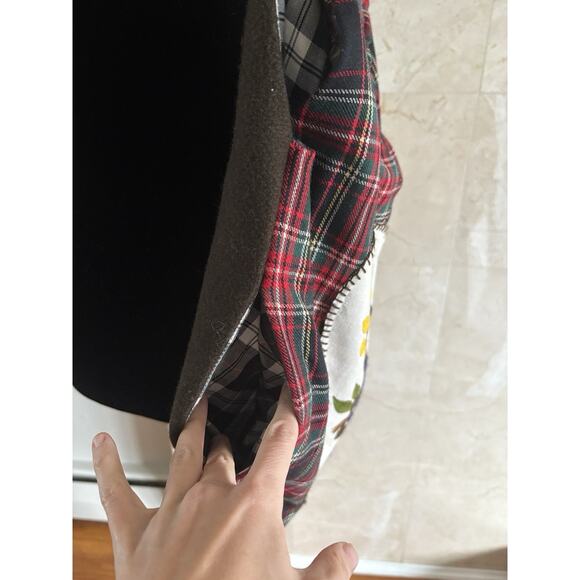 MayaBags Monkey Plaid Purse Bamboo Handle - Legendary Christmas Yankee Swap Gift - Picture 14 of 14